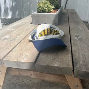 rare vintage san diego chargers hat